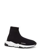 Speed Sneakers With Logo Balenciaga Speed Sneakers With Logo - Blackwhite
