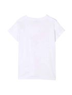 Elie Saab White Girl T-shirt Elie Saab White Girl T-shirt - Bianco/oro