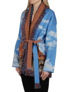 Multicolor Wool Blend Cardigan Alanui Multicolor Wool Blend Cardigan - Multicolor