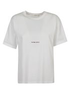 Logo Print T-shirt Saint Laurent Logo Print T-shirt - White