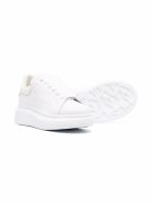 Alexander McQueen White Leather Oversize Sneakers Alexander McQueen White Leather Oversize Sneakers - White