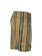 Burberry Marsett - Icon Stripe Silk Shorts Burberry Marsett - Icon Stripe Silk Shorts - Archive Beige