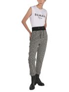 Balmain Crew Neck T-shirt Balmain Crew Neck T-shirt - Bianco/nero