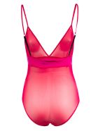 GCDS Mid-logo Detail Bodysuit GCDS Mid-logo Detail Bodysuit - Cherry