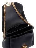 Visone Tati Shoulder Bag In Black Leather Visone Tati Shoulder Bag In Black Leather - black