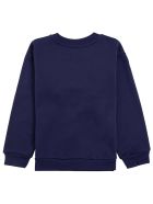 Balenciaga Blue Cotton Sweatshirt With Print Balenciaga Blue Cotton Sweatshirt With Print - Blu