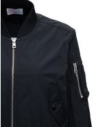 RED Valentino Twill Taffetas Coat RED Valentino Twill Taffetas Coat - Black