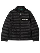 Moncler Black Feather Down Jacket Moncler Black Feather Down Jacket - Nero