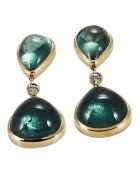 Lo Spazio Eden Rock Verde Earrings Lo Spazio Jewelry Lo Spazio Eden Rock Verde Earrings - Green