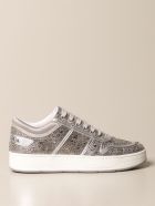 Jimmy Choo Sneakers Jimmy Choo Hawaii Sneakers Studded With Crystals Jimmy Choo Sneakers Jimmy Choo Hawaii Sneakers Studded With Crystals - Silver