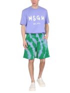 MSGM Crew Neck T-shirt MSGM Crew Neck T-shirt - LILLA