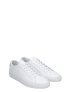 Common Projects Achille Sneakers In White Leather Common Projects Achille Sneakers In White Leather - white