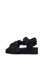 RED Valentino Flats In Black Synthetic Fibers RED Valentino Flats In Black Synthetic Fibers - black