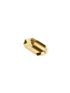 Axonometry - Small Paralelepiped Polished Brass Ghidini 1961 Axonometry - Small Paralelepiped Polished Brass - Polished brass