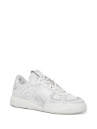 Valentino Garavani Vl7n Sneakers In Leather And Fabric Valentino Garavani Vl7n Sneakers In Leather And Fabric - White