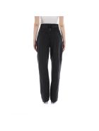 Belted Paperbag Jeans T by Alexander Wang Belted Paperbag Jeans - Grey Aged