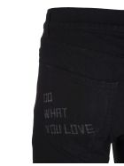 Man Black Alvaro Slim Fit Jeans With Written On The Back Pocket Golden Goose Man Black Alvaro Slim Fit Jeans With Written On The Back Pocket