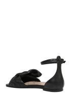 RED Valentino Bow Leather Sandal RED Valentino Bow Leather Sandal - Black