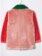Stella McCartney Kids Multicolor Ecological Fur Coat Stella McCartney Kids Multicolor Ecological Fur Coat - Multicolor