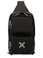 Kenzo One Shoulder Loged Backpack Kenzo One Shoulder Loged Backpack - BLACK