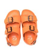 Gallucci Kids Orange Sandals Gallucci Kids Orange Sandals - Mandarino