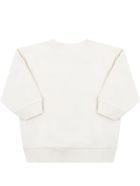 Gucci Ivory Sweatshirt For Babykids With Logo Gucci Ivory Sweatshirt For Babykids With Logo - Ivory