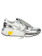 Golden Goose Running Sole Sneakers Golden Goose Running Sole Sneakers - White/Silver