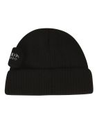 Logo Patch Beanie Prada Logo Patch Beanie