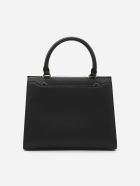 Salvatore Ferragamo Trifolio S Shoulder Bag In Leather Salvatore Ferragamo Trifolio S Shoulder Bag In Leather - Black