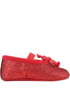 Gallucci Red Ballet Flats For Baby Girl Gallucci Red Ballet Flats For Baby Girl - Red