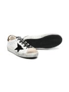 Golden Goose Sneakers With Spotted Back And Black Star Golden Goose Sneakers With Spotted Back And Black Star - Bia-begie-leopardato