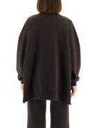 Oversized Sweatshirt With Multi Drawstring AMBUSH Oversized Sweatshirt With Multi Drawstring - CHOCOLATE