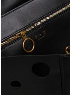 Off-White Burrow 38 Back Leather Shopper Bag Off-White Burrow 38 Back Leather Shopper Bag - Black