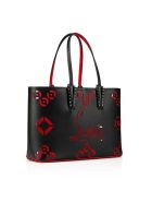 Christian Louboutin Black Leather Cabata Small Loubinthesky Perfore Christian Louboutin Black Leather Cabata Small Loubinthesky Perfore - BLACK