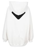 Prada Oversized Hoodie Prada Oversized Hoodie - WHITE BLACK PRINT
