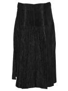 Fendi Metallic Effect Skirt Fendi Metallic Effect Skirt - BLACK