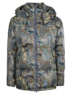 Paisley Print Padded Jacket Etro Paisley Print Padded Jacket - Multicolor