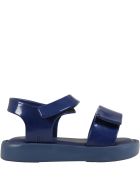 Melissa Blue Sandals For Kids With Logo Melissa Blue Sandals For Kids With Logo - Blue