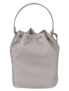 Prada Logo Plaque Drawstring Backpack Prada Logo Plaque Drawstring Backpack - Cornflower Blue