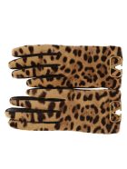 Valentino Garavani Gloves Vlogo Valentino Garavani Gloves Vlogo - Maculato Bitter Chocolate