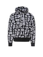 Palm Angels Sweatshirt Palm Angels Sweatshirt - Black White