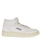 Autry High-cut Logo Patched Sneakers - Bianco