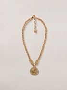 Versace Jewel Icon Medusa Versace Necklace With Crystals Versace Jewel Icon Medusa Versace Necklace With Crystals - Gold