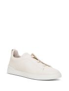 Z Zegna Ivory Leather Sneakers Z Zegna Ivory Leather Sneakers - Black