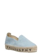 Philosophy x Manebí Logo Print Espadrille Philosophy x Manebí Logo Print Espadrille - Blue