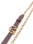 Pinko Love Berry Hips Simply Belt H4 Pinko Love Berry Hips Simply Belt H4 - Bordeaux