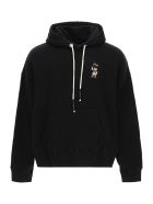 Pirate Bear Embroidered Hoodie Palm Angels Pirate Bear Embroidered Hoodie - Nero