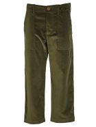 Jejia Green Courdoy Trousers Jejia Green Courdoy Trousers - Green
