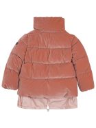 Il Gufo Pink Quilted Velvety Nylon Down Jacket Il Gufo Pink Quilted Velvety Nylon Down Jacket - Pink