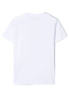 Balmain White Cotton T-shirt Balmain White Cotton T-shirt - Bianco